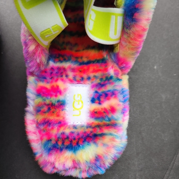 NWT Ugg Fluff Yeah Pixelate slippers - Picture 7 of 7